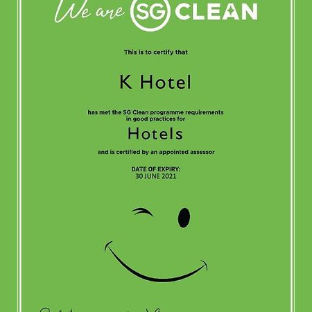 K Hotel Singapore Exterior photo